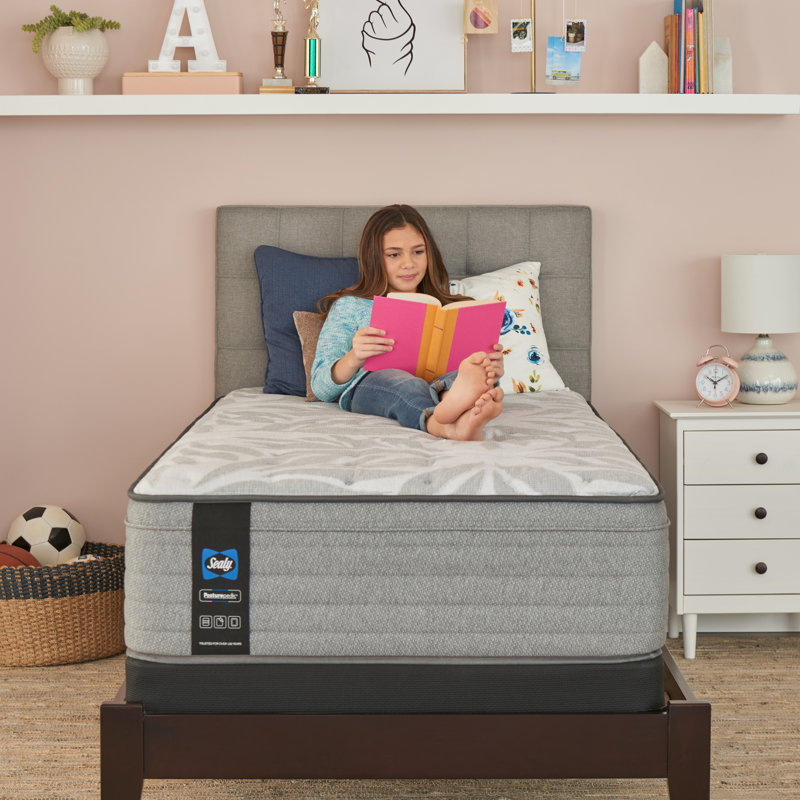 Sealy Posturepedic Mill Park 14" Firm Faux Euro Top Innerspring